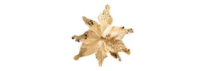 Flor decorativa navideña