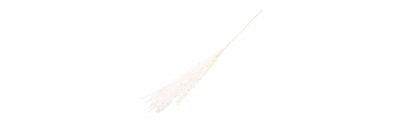 Rama artificial lisa con relieve con lentejuelas 64cm blanco
