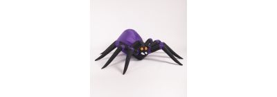 Inflable Halloween araña con luz 12v 1000ma 