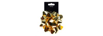 Moño dorado brillante