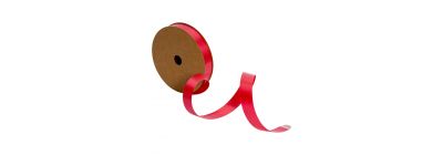 Cinta lisa roja 18mm