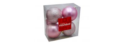 Esferas mate rosado