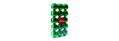 Esferas navideñas verdes