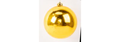 Esfera navideña brillante