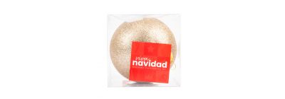 Esfera navideña cobre