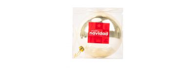 Esfera navideña brillante