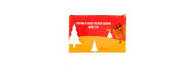 Cortina luz cálida 192 luces