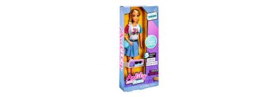 Muñeca moderna con accesorios