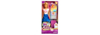 Muñeca barbie con accesorios +3a