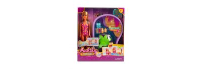 Muñeca barbie anlily enjoy summer con accesorios 11.5pulg +3a