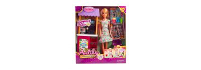 Muñeca barbie anlily summer show con accesorios 11.5pulg +3a