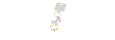 Llavero metálico unicornio keyroad multicolor