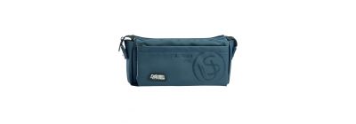 Cartuchera tela estampado fashion ok azul