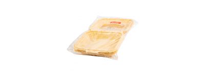 Bandeja biodegradable 8pulg 10und beige