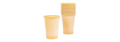 Vaso biodegradable fecula maíz 8oz 10und beige