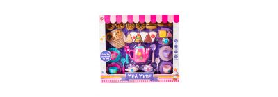 Accesorio para juego tea time 38pzas +3a multicolor