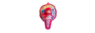 Muñeca plástica candy girl con accesorios sorpresa +3a surtido