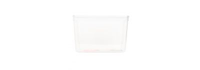 Organizador liso con tapa transparente