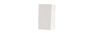 Bolsa papel lisa 14x8.8x5.5cm 12und blanco