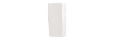 Bolsa papel lisa 23x6x10.5cm 12und blanco