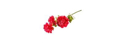 Flor artificial peonia 3 flores 