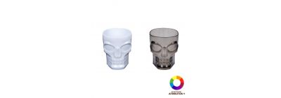 Vaso calavera relieve surtido