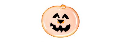 Bandeja diseño calabaza