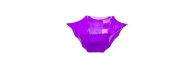 Bowl plástico morado Halloween