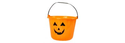 Balde Halloween con luz integrada