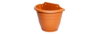 Maceta lisa con relieve