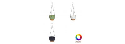 Maceta colgante práctica