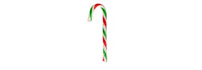 Bastón navideño de menta