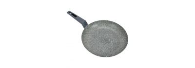 Sartén inducción 28cm aluminio gris