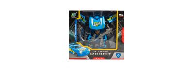 Robot transformable 12cm +3a surtido