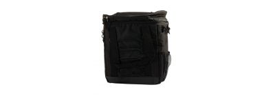Bolso tela hielera liso 31x18x43cm negro