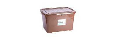 Caja plástica para almacenamiento 60l surtido