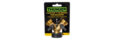 Conector tipo Y para manguera