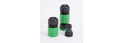 Conector rápido para manguera 2pzas