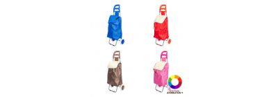 Carrito metálico práctico y resistente