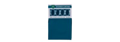 Cortina baño estampada surtida