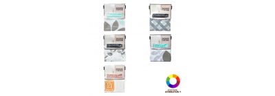 Cortina baño estampada surtido