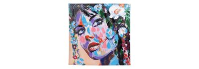 Cuadro rostro mujer decorativo