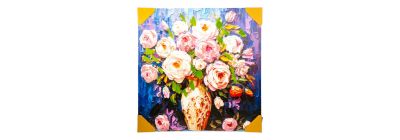 Cuadro decorativo jarrón multicolor