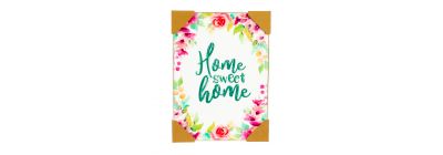 Cuadro decorativo Sweet home
