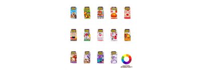 Toalla de cocina estampada