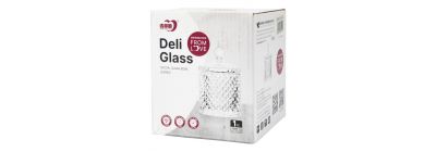 Bombonera vidrio transparente