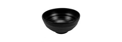 Bowl melamina negro 13 cm