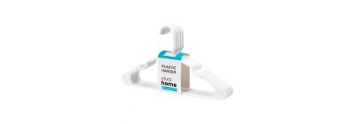 Gancho plástico blanco 10 pcs