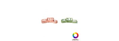 Set 3 cosmetiqueras plásticas