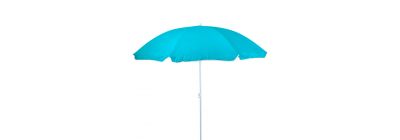 Sombrilla playa 180cm celeste